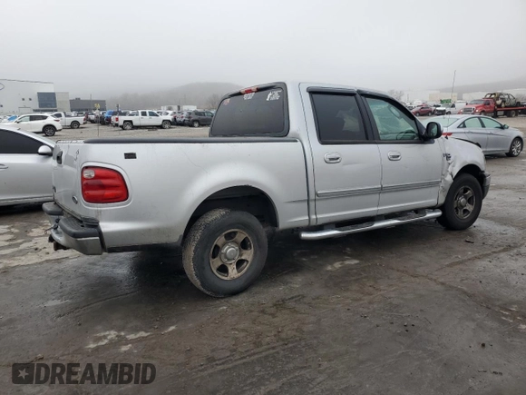 2002 Ford F-150 XLT with VIN 1FTRW07L82KD06604, listed as a Copart auction lot 44266975 with 0 mi miles and Salvage Title. Bid and sale history available at carsss.com. Image 3.