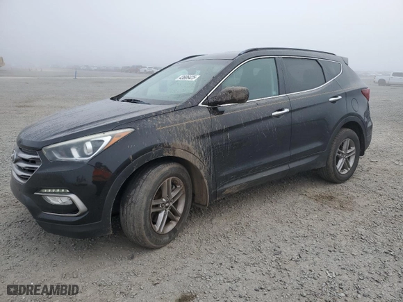 2017 Hyundai Santa Fe Sport 2.4L with VIN 5XYZU3LB3HG441637, listed as a Copart auction lot 43606425 with NaN miles and Salvage Title. Bid and sale history available at carsss.com. Image 1.