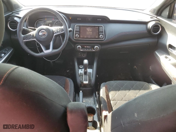 2018 Nissan Kicks SR with VIN 3N1CP5CU5JL533120, listed as a Copart auction lot 44188165 with 56,996 mi miles and Salvage Title. Bid and sale history available at carsss.com. Image 8.