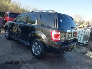 2010 Ford Escape Limited with VIN 1FMCU9EG2AKC72093, listed as a IAAI auction lot 41942463 with 245,683 mi miles and . Bid and sale history available at DreamBid. Image 3.