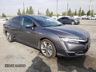 2018 Honda Clarity Plug-In Hybrid Touring with VIN JHMZC5F3XJC000468, listed as a Copart auction lot 54104674 with 54,295 mi miles. Bid and sale history available at carsss.com. Image 4.