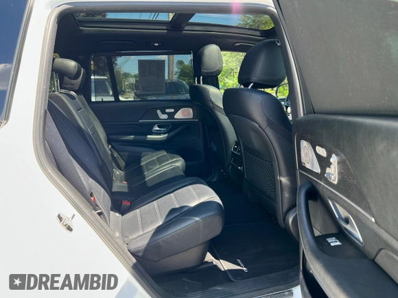 2022 Mercedes-Benz GLS 450 with VIN 4JGFF5KE0NA658946, listed as a Copart auction lot 58987105 with 85,746 mi miles and Clean title. Bid and sale history available at DreamBid. Image 6.