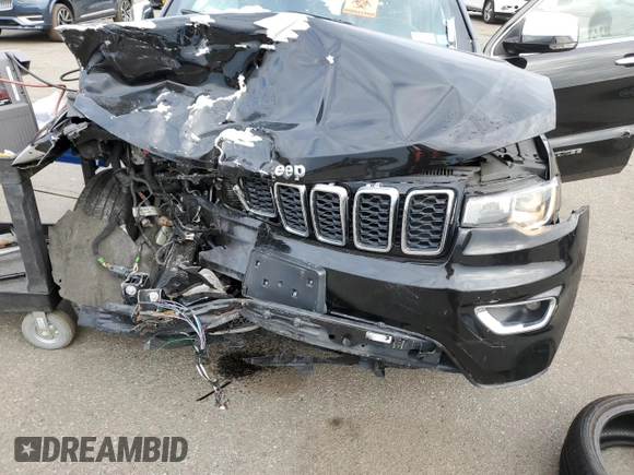 2018 Jeep Grand Cherokee Limited with VIN 1C4RJFBG6JC459213, listed as a Copart auction lot 87079644 with 134,848 mi miles and Salvage title. Bid and sale history available at DreamBid. Image 11.