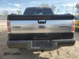 2009 Ford F-150 XL with VIN 1FTPW14V39FA46411, listed as a Copart auction lot 77964244 with 267,792 mi miles and Salvage title. Bid and sale history available at DreamBid. Image 6.