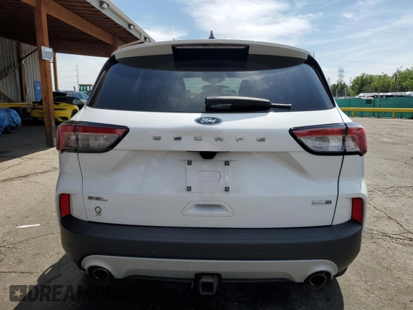 2020 Ford Escape SEL with VIN 1FMCU9H96LUA33893, listed as a Copart auction lot 58274295 with 48,011 mi miles and Clean title. Bid and sale history available at DreamBid. Image 6.