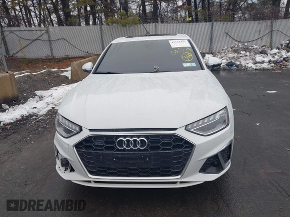 2021 Audi A4 S line Premium Plus with VIN WAUEAAF48MA014602, listed as a IAAI auction lot 41558351 with 44,229 mi miles and . Bid and sale history available at DreamBid. Image 12.