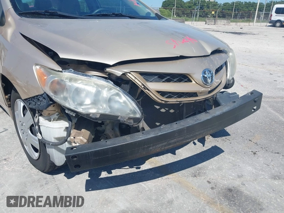 2011 Toyota Corolla L with VIN 2T1BU4EE9BC746710, listed as a IAAI auction lot 39517533 with 1 mi miles. Bid and sale history available at carsss.com. Image 13.