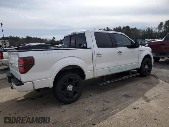 2011 Ford F-150 Lariat with VIN 1FTFW1E61BFA46657, listed as a Copart auction lot 49065675 with 195,338 mi miles and Clean Title. Bid and sale history available at carsss.com. Image 3.
