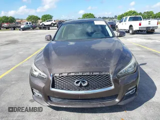 2017 Infiniti Q50 3.0t Premium with VIN JN1EV7AP5HM740257, listed as a IAAI auction lot 41521837 with 78,763 mi miles. Bid and sale history available at carsss.com. Image 6.