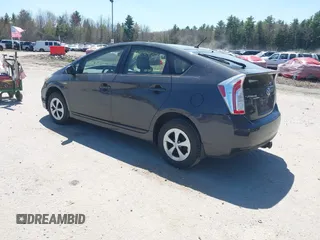 2015 Toyota Prius Four with VIN JTDKN3DU9F0403637, listed as a IAAI auction lot 42168937 with 107,339 mi miles. Bid and sale history available at carsss.com. Image 3.