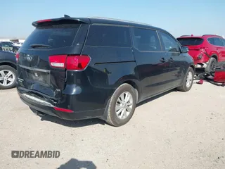 2016 Kia Sedona LX with VIN KNDMB5C14G6213280, listed as a IAAI auction lot 41778226 with 85,533 mi miles. Bid and sale history available at carsss.com. Image 4.