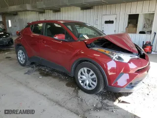 2019 Toyota C-HR XLE with VIN JTNKHMBX4K1053263, listed as a Copart auction lot 50983255 with 56,487 mi miles and Salvage Title. Bid and sale history available at carsss.com. Image 4.