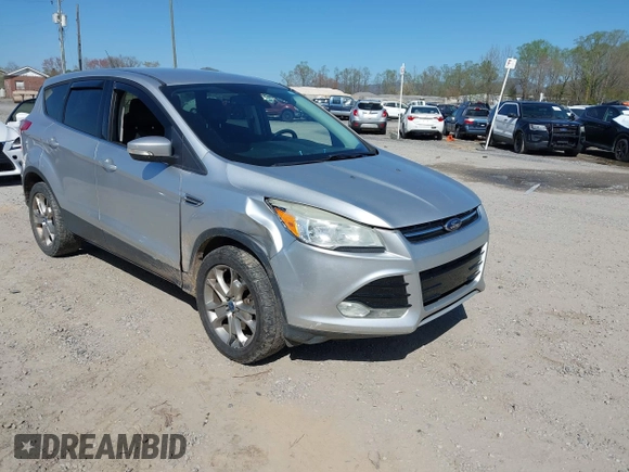 2013 Ford Escape SEL with VIN 1FMCU9H94DUA25017, listed as a IAAI auction lot 41976238 with 171,885 mi miles and . Bid and sale history available at DreamBid. Image 1.