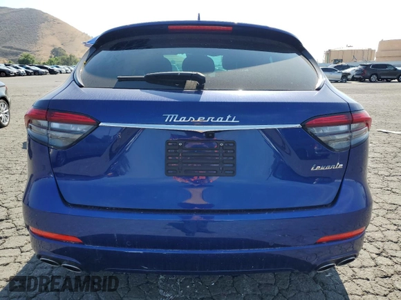 2022 Maserati Levante GT with VIN ZN661XUA0NX407235, listed as a Copart auction lot 60678025 with 16,498 mi miles and Clean title. Bid and sale history available at DreamBid. Image 6.