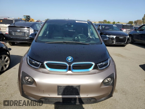 2015 BMW i3 with VIN WBY1Z4C54FV503291, listed as a Copart auction lot 53283743 with 48,267 mi miles. Bid and sale history available at carsss.com. Image 5.