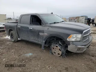 2018 Ram 1500 Big Horn with VIN 3C6RR6LT6JG151726, listed as a Copart auction lot 45282325 with 107,362 mi miles and Salvage title. Bid and sale history available at DreamBid. Image 4.