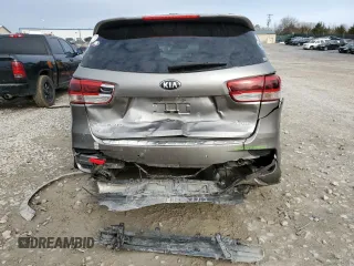 2016 Kia Sorento SX with VIN 5XYPKDA59GG008256, listed as a Copart auction lot 48056665 with 216,055 mi miles and Salvage Title. Bid and sale history available at carsss.com. Image 6.