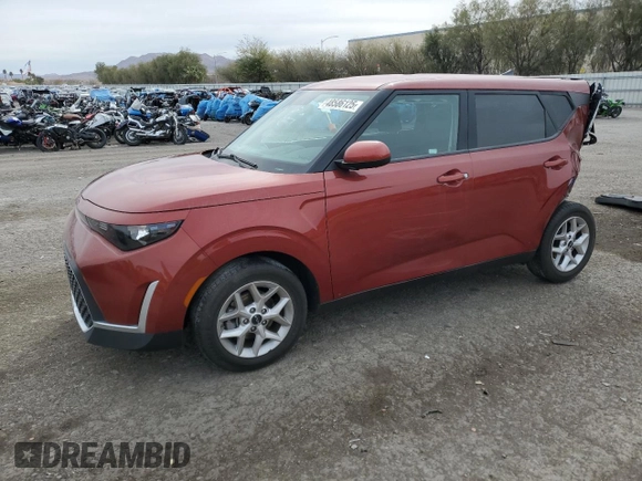 2023 Kia Soul LX with VIN KNDJ23AU3P7848957, listed as a Copart auction lot 48586125 with 18,588 mi miles and Salvage Title. Bid and sale history available at DreamBid. Image 1.