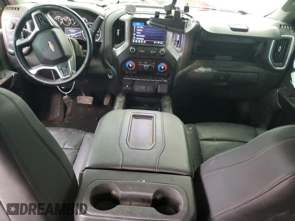 2022 Chevrolet Silverado 3500HD LTZ with VIN 2GC4YUEY9N1211791, listed as a Copart auction lot 43073595 with 69,841 mi miles and Salvage Title. Bid and sale history available at DreamBid. Image 8.