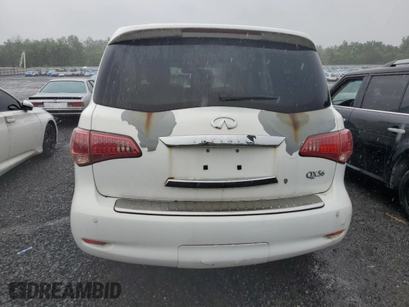 2012 Infiniti QX56 8-passenger z VIN JN8AZ2NCXC9315269, wystawiony jako Copart lot #59571585 z przebiegiem 205 969 mil mil oraz Czysty tytuł • Clean title. Historia ofert i sprzedaży dostępna na DreamBid. Obrazek 6.
