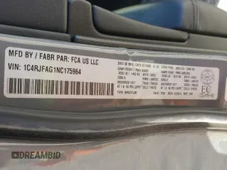 2022 Jeep Grand Cherokee WK Laredo E with VIN 1C4RJFAG1NC175964, listed as a Copart auction lot 69944634 with 38,131 mi miles and Clean Title. Bid and sale history available at carsss.com. Image 13.