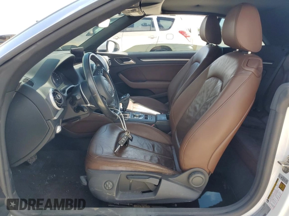 2016 Audi A3 2.0T Premium with VIN WAU78LFF6G1010344, listed as a Copart auction lot 73640494 with 0 mi miles and Salvage Title. Bid and sale history available at carsss.com. Image 7.