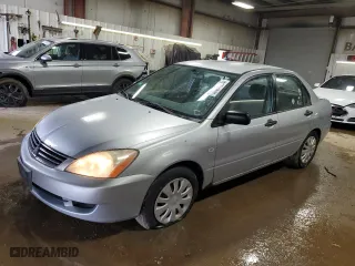 2006 Mitsubishi Lancer ES with VIN JA3AJ26E36U065974, listed as a Copart auction lot 52081885 with 201,728 mi miles and Salvage Title. Bid and sale history available at carsss.com. Image 1.