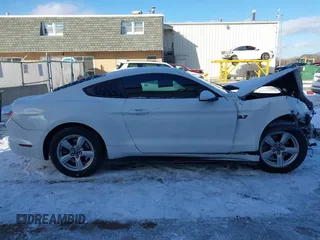 2016 Ford Mustang V6 with VIN 1FA6P8AM6G5228707, listed as a IAAI auction lot 41322180 with Not Provided miles and . Bid and sale history available at carsss.com. Image 13.