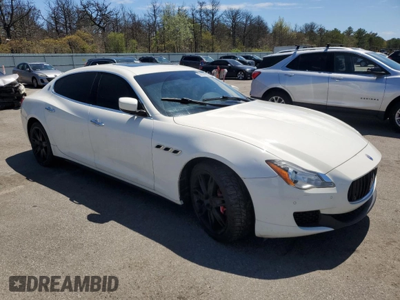 2016 Maserati Quattroporte S Q4 z VIN ZAM56RRA7G1186026, wystawiony jako Copart lot #56308025 z przebiegiem 113 232 mil mil oraz Czysty tytuł • Clean title. Historia ofert i sprzedaży dostępna na DreamBid. Obrazek 4.