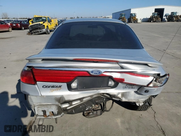 1998 Ford Contour z VIN 3FAFP66L8WM142974, wystawiony jako Copart lot #42175265 z przebiegiem 195 277 mil mil oraz Szkoda całkowita • Salvage title. Historia ofert i sprzedaży dostępna na DreamBid. Obrazek 6.