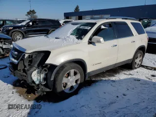 2008 GMC Acadia SLT1 with VIN 1GKER23758J151393, listed as a Copart auction lot 44580755 with 169,713 mi miles and Salvage Title. Bid and sale history available at carsss.com. Image 1.