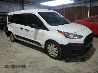 2021 Ford Transit Connect XL with VIN NM0GS9E20M1501412, listed as a Copart auction lot 88017445 with 23,315 mi miles and Salvage title. Bid and sale history available at DreamBid. Image 4.