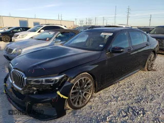 2020 BMW 7 Series 740i with VIN WBA7T2C09LCD64580, listed as a Copart auction lot 70883843 with 46,533 mi miles and . Bid and sale history available at DreamBid. Image 1.
