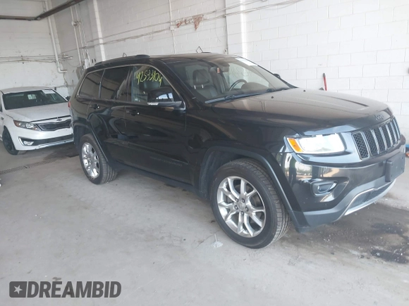 2014 Jeep Grand Cherokee Limited with VIN 1C4RJFBT2EC147036, listed as a IAAI auction lot 42533104 with 154,543 mi miles and . Bid and sale history available at DreamBid. Image 1.