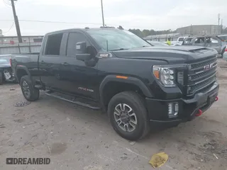 2021 GMC Sierra 2500HD AT4 with VIN 1GT19PEY6MF155544, listed as a IAAI auction lot 41743327 with 35,841 mi miles. Bid and sale history available at carsss.com. Image 1.