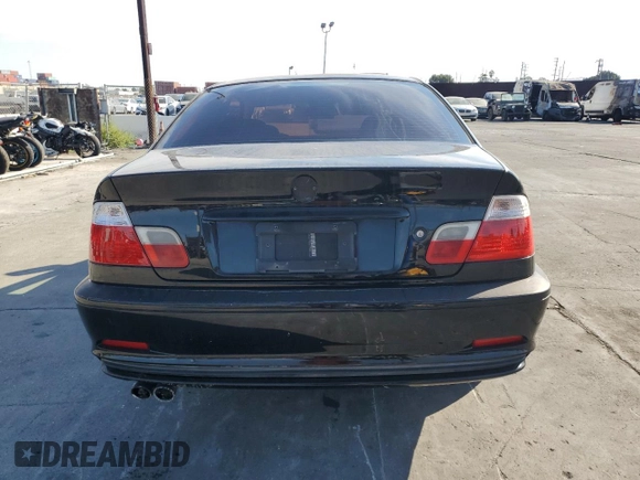 2002 BMW 3 Series 330Ci with VIN WBABN534X2JU26598, listed as a Copart auction lot 74293714 with 201,239 mi miles and Salvage Title. Bid and sale history available at carsss.com. Image 6.