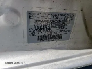 2016 Nissan Versa S with VIN 3N1CN7AP0GL819013, listed as a Copart auction lot 60216245 with 157,300 mi miles and Salvage title. Bid and sale history available at DreamBid. Image 12.