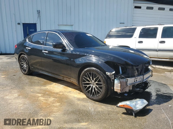 2011 Infiniti M37 with VIN JN1BY1AP1BM326780, listed as a Copart auction lot 63911814 with 172,669 mi miles and Salvage Title. Bid and sale history available at carsss.com. Image 4.