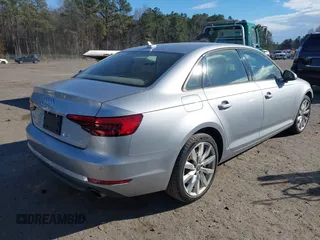 2017 Audi A4 Premium with VIN WAUGNAF49HN005757, listed as a IAAI auction lot 41460060 with 94,522 mi miles. Bid and sale history available at carsss.com. Image 4.