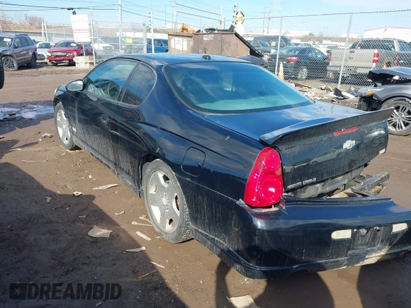 2006 Chevrolet Monte Carlo SS z VIN 2G1WL16C269182977, wystawiony jako IAAI lot #41655027 z przebiegiem 152 012 mil mil oraz . Historia ofert i sprzedaży dostępna na DreamBid. Obrazek 3.