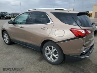 2018 Chevrolet Equinox Premier with VIN 2GNAXMEV5J6219290, listed as a Copart auction lot 50067235 with 69,387 mi miles and Salvage Title. Bid and sale history available at carsss.com. Image 2.