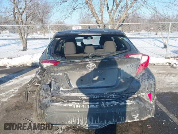2019 Toyota C-HR XLE with VIN NMTKHMBX3KR088298, listed as a IAAI auction lot 41411204 with 52,790 mi miles. Bid and sale history available at carsss.com. Image 16.