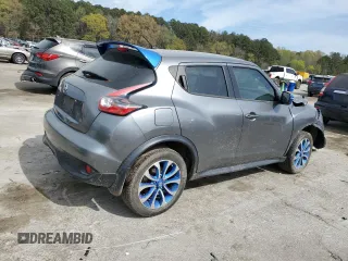 2015 Nissan Juke S with VIN JN8AF5MR3FT509553, listed as a Copart auction lot 50625545 with 156,593 mi miles and Salvage Title. Bid and sale history available at carsss.com. Image 3.