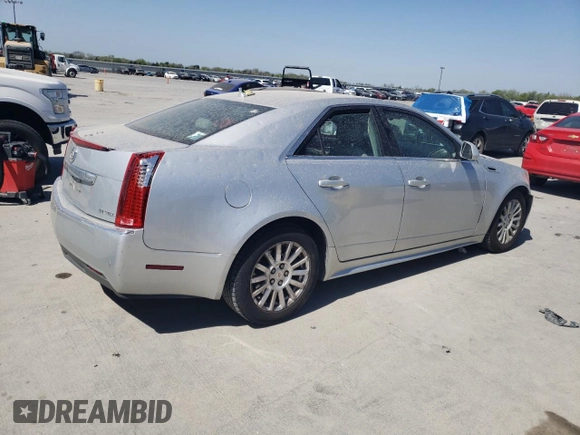 2012 Cadillac CTS Luxury with VIN 1G6DE5E52C0138229, listed as a Copart auction lot 49880475 with 143,315 mi miles and Clean title. Bid and sale history available at DreamBid. Image 3.
