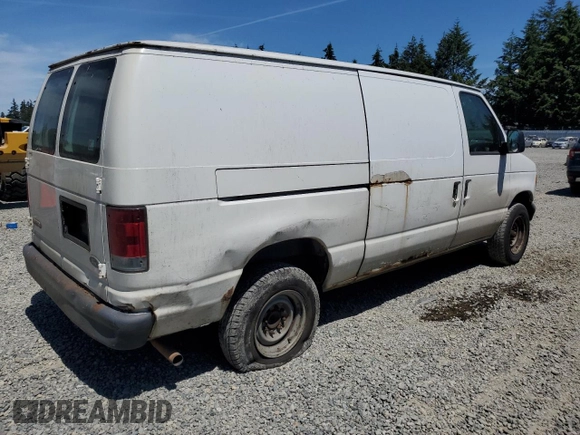2007 Ford Econoline Cargo Commercial with VIN 1FTNE14WX7DA73925, listed as a Copart auction lot 60093674 with 312,217 mi miles and Clean Title. Bid and sale history available at DreamBid. Image 3.