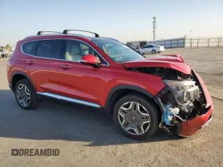 2023 Hyundai Santa Fe Hybrid Limited with VIN 5NMS5DA19PH003210, listed as a Copart auction lot 75064524 with 28,064 mi miles and Salvage Title. Bid and sale history available at carsss.com. Image 4.