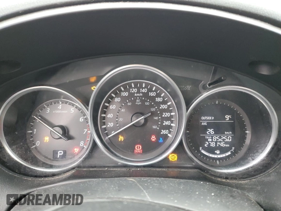 2014 Mazda CX-5 Sport with VIN JM3KE4BE0E0428322, listed as a Copart auction lot 56012495 with 278,146 mi miles and Salvage title. Bid and sale history available at DreamBid. Image 9.