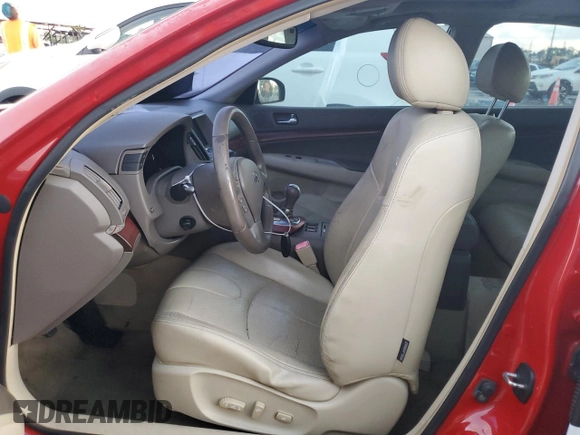 2007 Infiniti G35 Journey with VIN JNKBV61E57M724646, listed as a Copart auction lot 73768754 with Not Provided miles and Non Repairable. Bid and sale history available at DreamBid. Image 7.