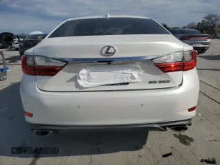 2017 Lexus ES with VIN 58ABK1GGXHU071419, listed as a Copart auction lot 50921605 with 53,553 mi miles and Salvage Title. Bid and sale history available at carsss.com. Image 6.