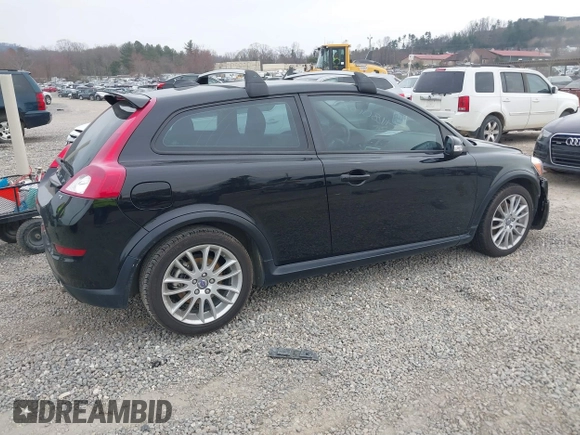 2011 Volvo C30 with VIN YV1672MK3B2213264, listed as a IAAI auction lot 41801822 with 105,715 mi miles. Bid and sale history available at carsss.com. Image 4.